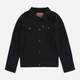 Подростковая джинсовая куртка для девочки Levi's 798771872 170 см Черная (1159818770) - изображение 3