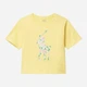 Підліткова вкорочена футболка для дівчинки Ralph Lauren 950845486 152 см Жовта (1159819043) - зображення 3