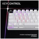 Клавіатура Logitech G Pro X 60 Lightspeed GX Tactile Wireless/Bluetooth UA White (920-011930) - изображение 10