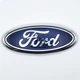 Емблема логотип Ford 144*58 мм (хром + синій) 2N11-N425A52-AA - зображення 2