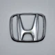 Емблема логотип Honda 80х65 мм, (хром) - зображення 1