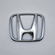 Эмблема логотип Honda 98х80 мм, (хром) 75700-SMT-E00 - изображение 1