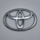 Емблема логотип Toyota 110х75 мм, (хром) - зображення 2