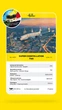Сборная модель 1/72 самолет Super Constellation TWA Стартовый набор Heller 58391 - изображение 5
