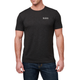 Футболка з малюнком 5.11 Tactical Triblend Legacy Short Sleeve Tee L Black Heather - зображення 1