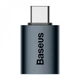 Переходник Baseus Ingenuity Mini OTG USB 3.1 to Type-C blue - изображение 1