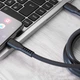 Кабель Proove Eternal Type-C to Type-C 60W (2m) black - зображення 3