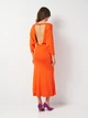 Платье женское Zara 3390/119 S Оранжевое (03390119615026) - изображение 2