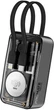 УМБ Promate Mavrix 10000 mAh USB-С порт USB-С/Lightning конектори Apple Watch Charger (mavrix.black) - зображення 1