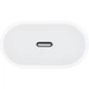 Сетевое зарядное устройство Foxcon Power Adapter Type-C 20W + кабель Lightning для Iphone 14 Pro Max c быстрой зарядкой White - изображение 3