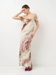 Платье женское Zara 3259/167 M Разноцветное (03259167620034_beige) - изображение 3