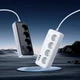 Мережевий подовжувач Hoco Sunlight 4-bit socket AC22 | 3 метри, 3USB/1Type-C, 30W/3A, PD/QC | black - зображення 5