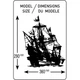 Сборная модель 1/96 парусное судно Golden Hind Heller 80829 - изображение 4