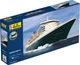 Сборная модель 1/600 океанский лайнер Queen Mary 2 Стартовый набор Heller 56626 - изображение 1