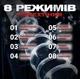 Гірлянда вулична, стрічка світлодіодна дюралайт 240LED 7 м морозостійкий прозорий дріт, білий о054 - зображення 3