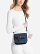 Сумка кросс-боди через плечо женская из натуральной кожи маленькая Michael Kors 40S2GU5C7B Синяя (196237922311) - изображение 2