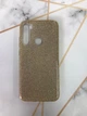 Силиконовый чехол с блестками для Xiaomi Redmi Note 8 Золотой - изображение 1