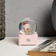 Новогодний снежный шар c LED подсветкой, музыкальный, от USB и батареек AA, 8,5x8,5см, Санта - изображение 4