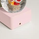 Новогодний снежный шар c LED подсветкой, музыкальный, от USB и батареек AA, 8,5x8,5см, Санта - изображение 9