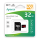 Карта памяти MicroSDHC 32GB UHS-I Class 10 Apacer + SD adapter (AP32GMCSH10UB-R) - изображение 2