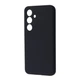 Чехол ударостойкий с защитой камеры WAVE Full Silicone Cover Samsung Galaxy S25 Plus black - изображение 1
