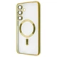 Чохол WAVE Metal Color Case with Magnetic Ring Samsung Galaxy S24 FE gold - изображение 1