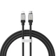 Кабель Type-C to Lightning для Iphone CoolPlay (2м) 20W чорний для зарядки і передачі даних , Baseus (CAKW000101) - зображення 1