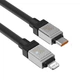 Кабель Type-C to Lightning для Iphone CoolPlay (2м) 20W чорний для зарядки і передачі даних , Baseus (CAKW000101) - зображення 4