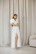 Длинное платье vintage XXL белый 43338017 - изображение 8