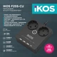 Сетевой фильтр-удлинитель Ikos F25S-CU Black (0006-CEF) - изображение 2