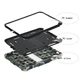 Чехол ARM Pro Apple iPad mini 7 (8.3") 2024 противоударный Popit с подставкой Хаки - изображение 6
