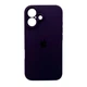 Защитный чехол-накладка Silicone Full Case AA Camera Protect для Apple iPhone 16 Berry Purple (FullAAi16-59) - изображение 1