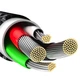 Кабель Baseus Tungsten Gold Fast Charging Data Cable USB to Lightning 2.4A 2m Black (CALWJ-A01) - зображення 7