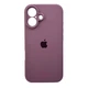 Защитный чехол-накладка Silicone Full Case AA Camera Protect for Apple iPhone 16 Taro Purple (FullAAi16-60) - изображение 1