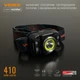 Налобний ліхтарик VIDEX VLF-H035C Чорний 410 лм 5000K - зображення 3