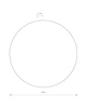 Світильник Nowodvorski 10351 Золотистий Ring L LED 1x12W 3000K 640Lm - изображение 2