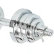 Гантели разборные стальные хромированные 25кг SP-Sport (TA-8054-25) 2шт по 12,5кг Хром - изображение 4