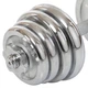 Гантели разборные стальные хромированные 27кг HIGHQ SPORT (TA-0013-27CH) 2шт по 13,5кг Хром - изображение 6