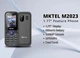 Кнопковий мобільний телефон MKTEL M2023 2SIM чорний - зображення 2