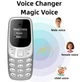 Міні мобільний телефон Miniphone SERVO BМ10 жовтий - изображение 9