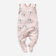 Дитячі повзунки Pinokio Wild Animals Sleepsuit 62 см Рожевий (5901033251436) - зображення 1