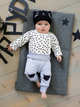 Дитяче боді Pinokio Happy Day Buttoned Longsleeve Bodysuit Triangles 62 см Кремовий (5901033218422) - зображення 3