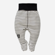 Дитячі повзунки Pinokio Happy Day Sleep Pants Stripped 50 см Білий/Чорний (5901033218828) - зображення 1