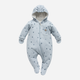 Pajacyk niemowlęcy dla chłopca ocieplany Pinokio Charlie Warm Overall 74-76 cm Niebieski (5901033292958) - obraz 1