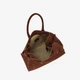Сумка женская кожаная саквояж большая Regina Notte Travel bag 3787 Темно-рыжий - изображение 4