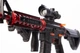 Дитячий Автомат M4A1 акумуляторний на орбізах/гелеві кульки (10 000 шт) + Глушник + Оптика + Магазини Червоний (423733671) - зображення 13