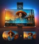 Набір адаптивного підсвічування Govee Backlight 3 Lite 75-85" RGBIC Wi-Fi/Bluetooth Чорний (H60993D2) - зображення 6
