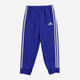 Komplet sportowy chłopięcy ocieplany (bluza + spodnie) adidas I 3S TIB FL TS IJ6323 74 cm Niebieski/Szary (4066762692941) - obraz 3