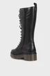 Жіночі чорні шкіряні чоботи TOKI Guess 36 FL7TOKLEA11 - изображение 4