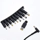 Набір перехідників для ноутбука + кабель 100W PD Type-C на DC5525 (DC 5.5x2.5mm) - изображение 10